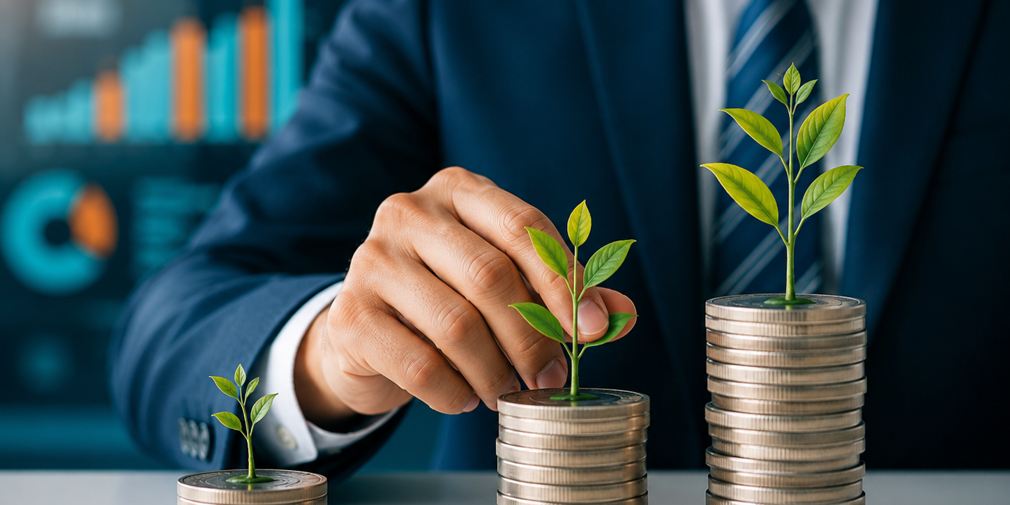 Las Calificadoras de Riesgo Pilas de monedas en crecimiento