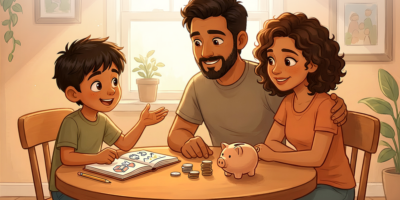 Guía para Padres y Tutores Libro Infantil Pequeños Inversionistas