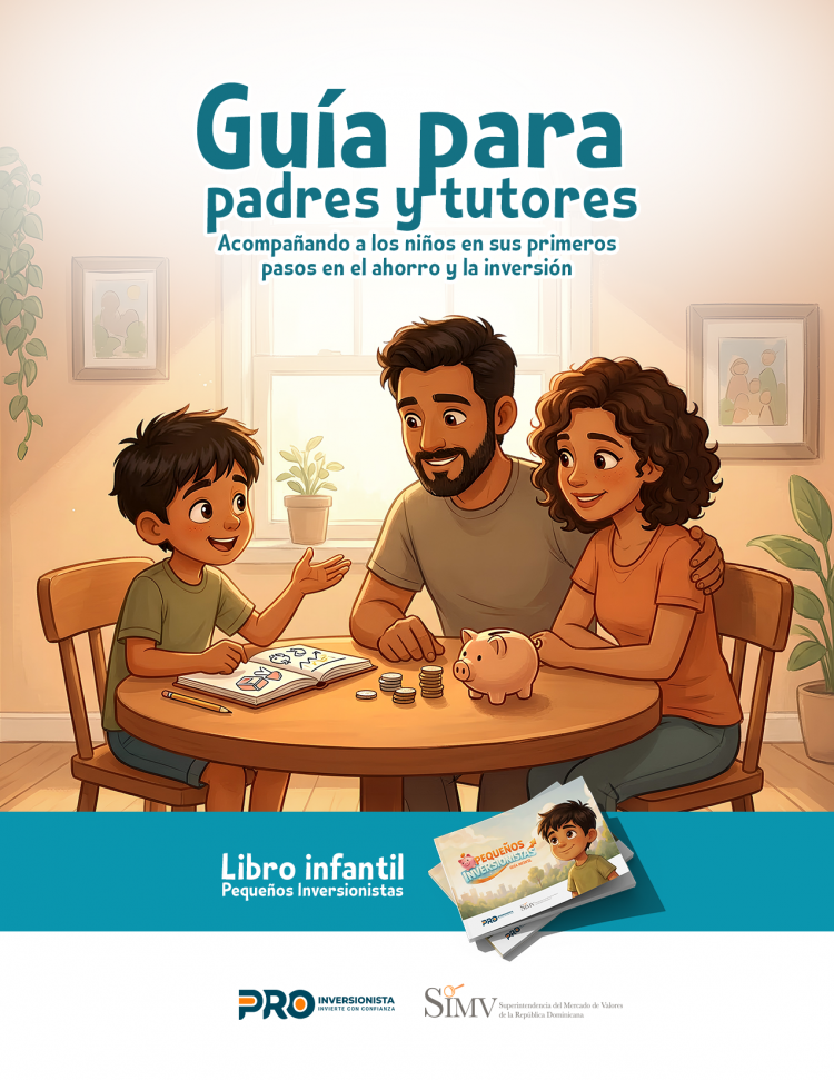 Guía para Padres y Tutores Libro Infantil Pequeños Inversionistas