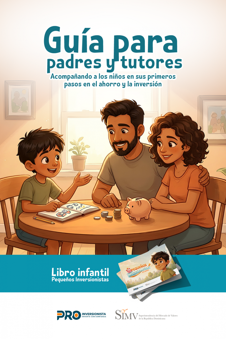 Guía para Padres y Tutores Libro Infantil Pequeños Inversionistas